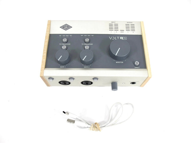 Universal Audio Volt 276 USB Audio Interface for recording, podcasting, and streaming with essential audio software - ZeereeZ