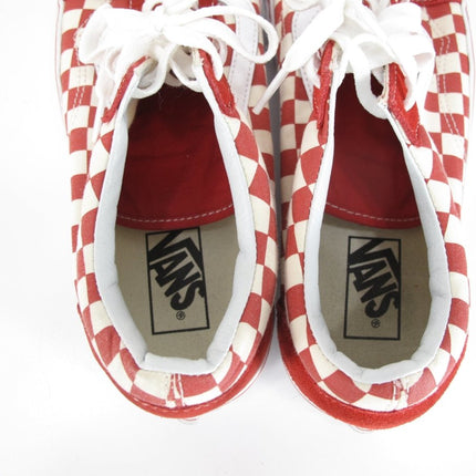 Vans Old Skool Primary Checkerboard Red / White Unisex Shoes Size 10.5 - ZeereeZ