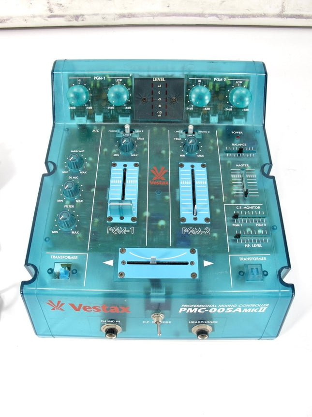 Vestax PMC - 005A MKII Rare Retro Professional 2 Channel DJ Mixer - ZeereeZ