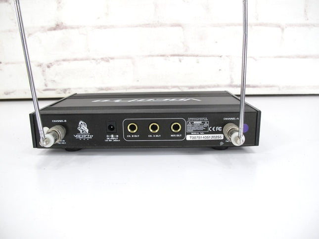 VocoPro UHF - 3200 Dual - Channel Wireless Microphone 2 Mic System - ZeereeZ
