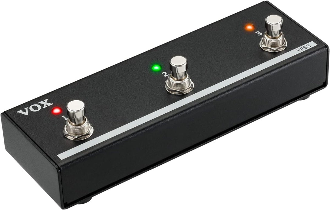 Vox VFS3 3 - button Footswitch for Mini Go Amps - ZeereeZ