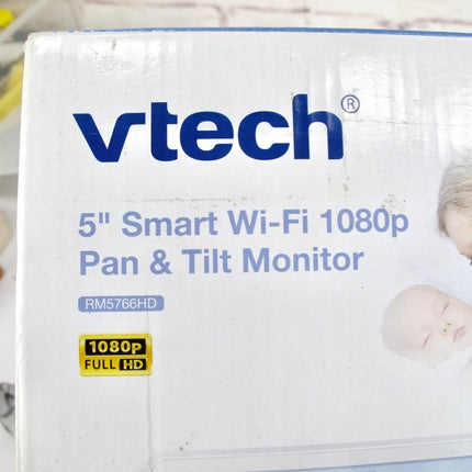 Vtech RM5766HD 1080p WiFi Remote Access 360º Pan Tilt Video Baby Monitor - ZeereeZ