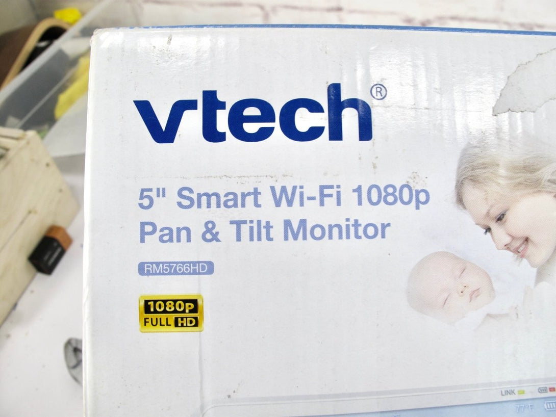 Vtech RM5766HD 1080p WiFi Remote Access 360º Pan Tilt Video Baby Monitor - ZeereeZ