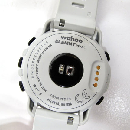 Wahoo ELEMNT Rival Running/Multisport GPS Heart Monitor Smart Watch - ZeereeZ