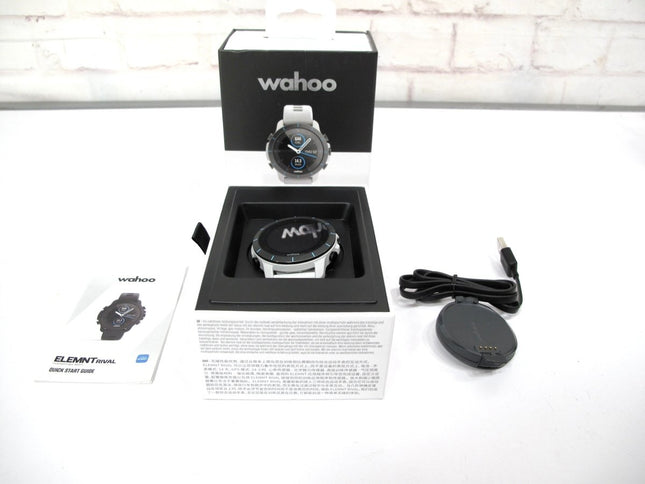 Wahoo ELEMNT Rival Running/Multisport GPS Heart Monitor Smart Watch - ZeereeZ