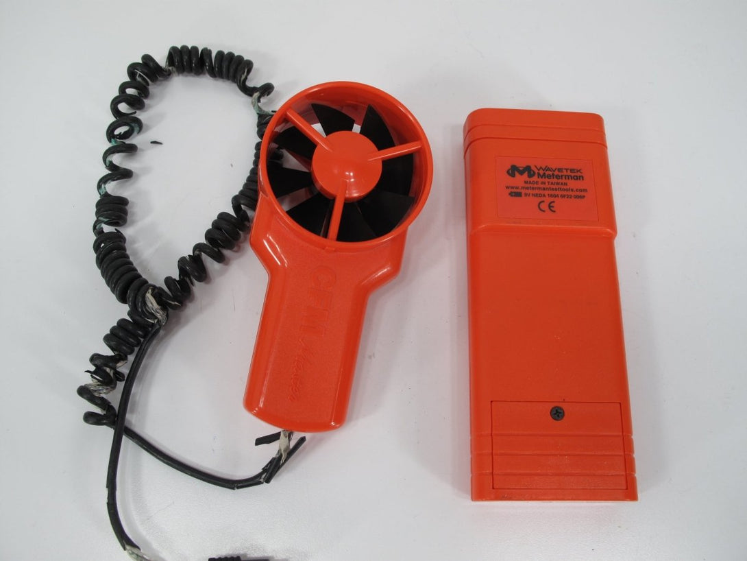 Wavetek Meterman TMA10 Anemometer Thermometer Testing Device - ZeereeZ