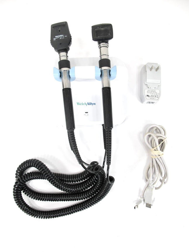 Welch Allyn GS 777 Series Wall Transformer w/ Otoscope Opthalmoscope Heads - ZeereeZ