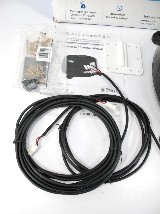 Winegard 434719 ConnecT 2.0 4G2 (WF2 - 435) 4G LTE and Wi - Fi Extender for RVs - ZeereeZ