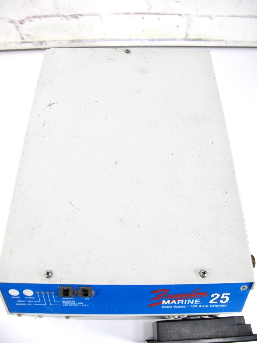 Xantrex Freedom Marine 25 12V 2500 Watt DC RV Boat Power Inverter Charger Not Working - ZeereeZ
