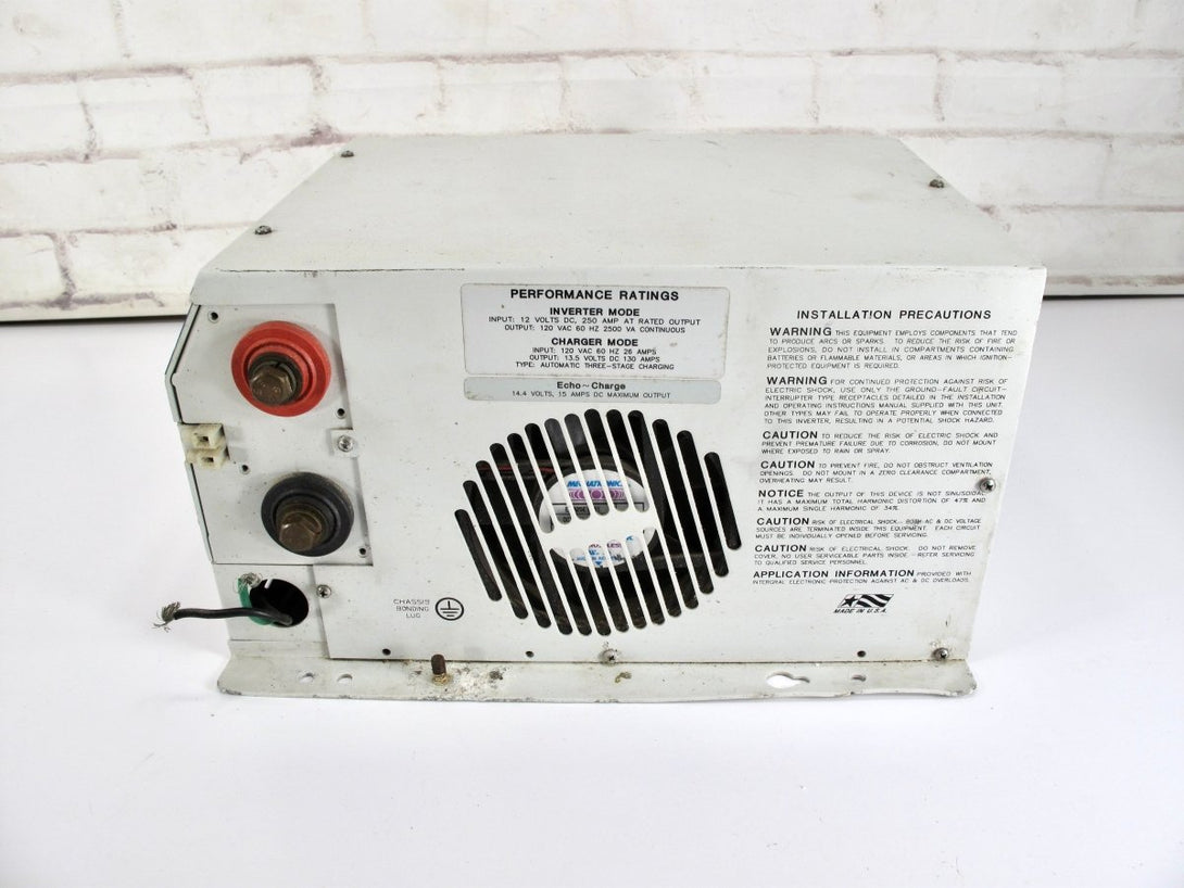 Xantrex Freedom Marine 25 12V 2500 Watt DC RV Boat Power Inverter Charger Not Working - ZeereeZ