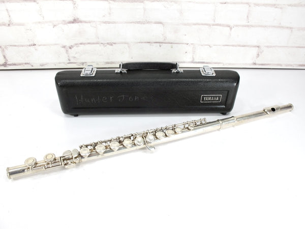 Yamaha YFL - 221 Silver Plated Student Flute w/ Case Japan - ZeereeZ