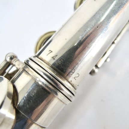 Yamaha YFL - 221 Silver Plated Student Flute w/ Case Japan - ZeereeZ