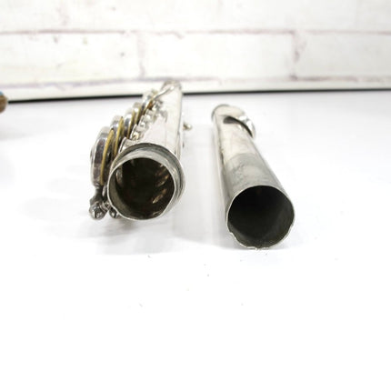 Yamaha YFL - 22S Silver Plated Closed Hole Flute With Case - ZeereeZ