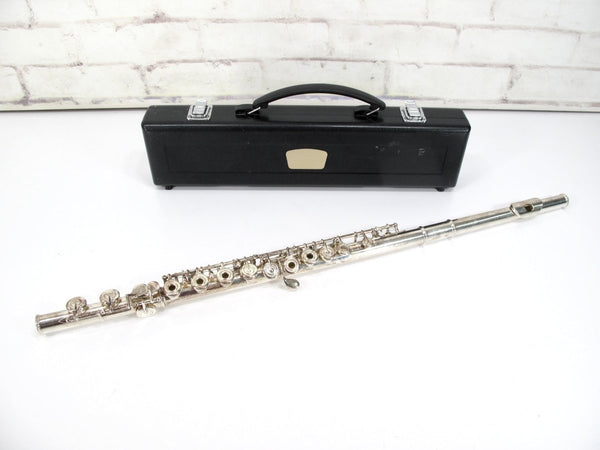 Yamaha YFL 262 Intermedate Offset G OpenHole Silver Plated Flute - ZeereeZ