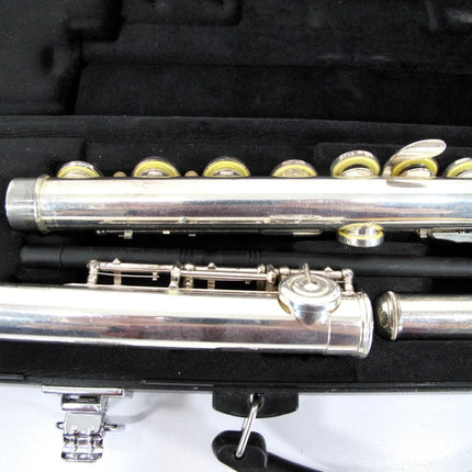 Yamaha YFL 262 Intermedate Offset G OpenHole Silver Plated Flute - ZeereeZ