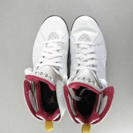 NIKE AIR JORDAN RETRO 7 VII WHITE/BLACK-CARDINAL RED-BRONZ 304775-101 Size 13 - Zeereez