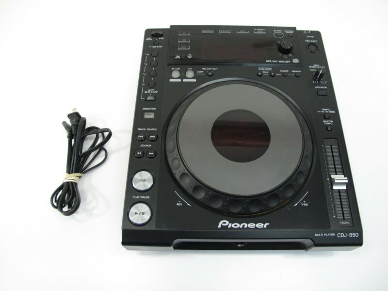 Pioneer CDJ-850 Professional DJ CD Tabletop Digital Controller Turntable Deck - Zeereez