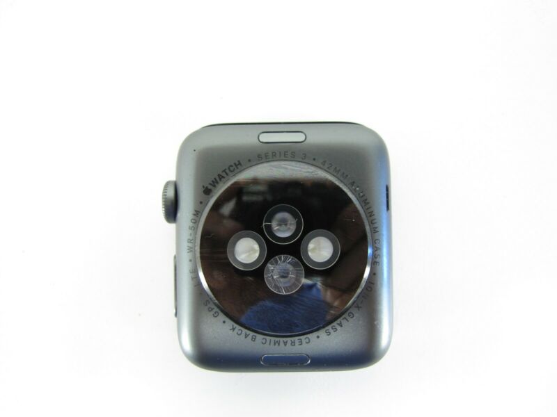Apple Watch Series 3 42mm GPS + LTE Space Gray Aluminum Smart Watch  - Zeereez