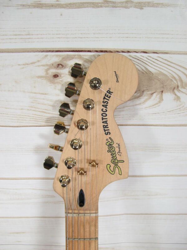 Fender Squier Strat 50s Style Olympic White Stratocaster Guitar w/ Case - Zeereez