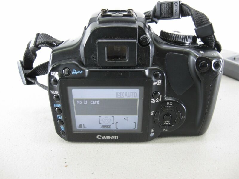 Canon EOS Digital Rebel XTi / EOS 400D 10.1MP Digital SLR Camera Black Body - Zeereez