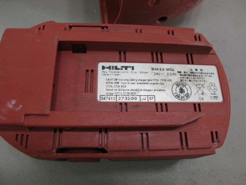 HILTI 24V Reciprocating Saw Sawzall WSR 650 A w/ Case Charger & Battery - Zeereez
