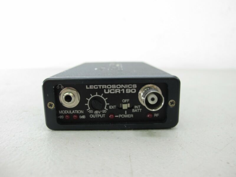 Lectrosonics UCR190 UHF Compact Wireless Receiver Freq 472.025MHz Lectro - Zeereez