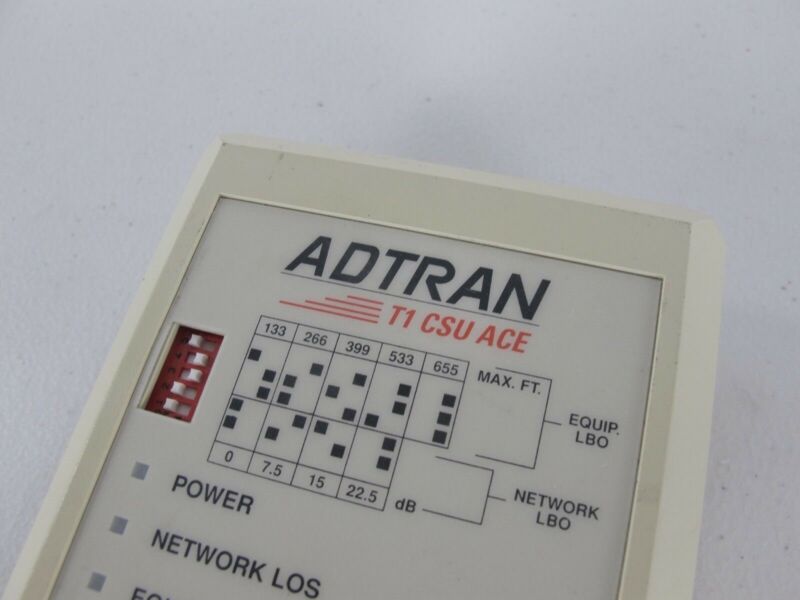 Adtran T1 CSU ACE (1200022L2) Full-featured T1 Channel Service Unit - Zeereez