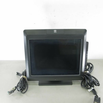 NCR 5965-1014-9090 15 Inch Retail POS System Touch Screen Monitor w/ Cables - Zeereez