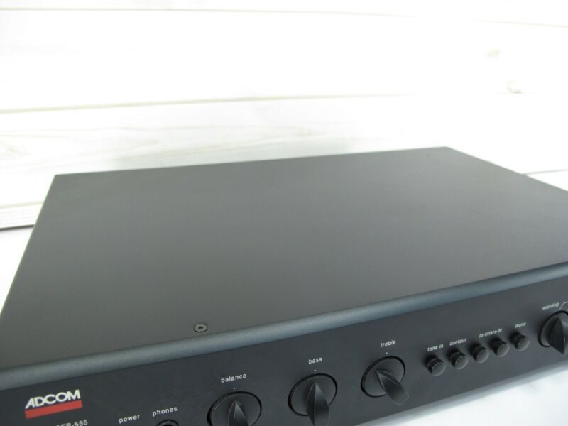 ADCOM GFP-555 Stereo Preamplifier PreAmp w/ MM MC Phono Preamp - Zeereez