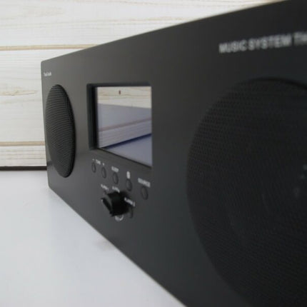 Tivoli Audio Music System Three Portable AM/FM Bluetooth Alarm Clock w/ Aux In - Zeereez