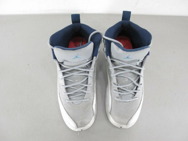 Nike Air Jordan XII 12 Retro GS UNC WOLF GREY BLUE 153265-007 Size 6.5Y - Zeereez