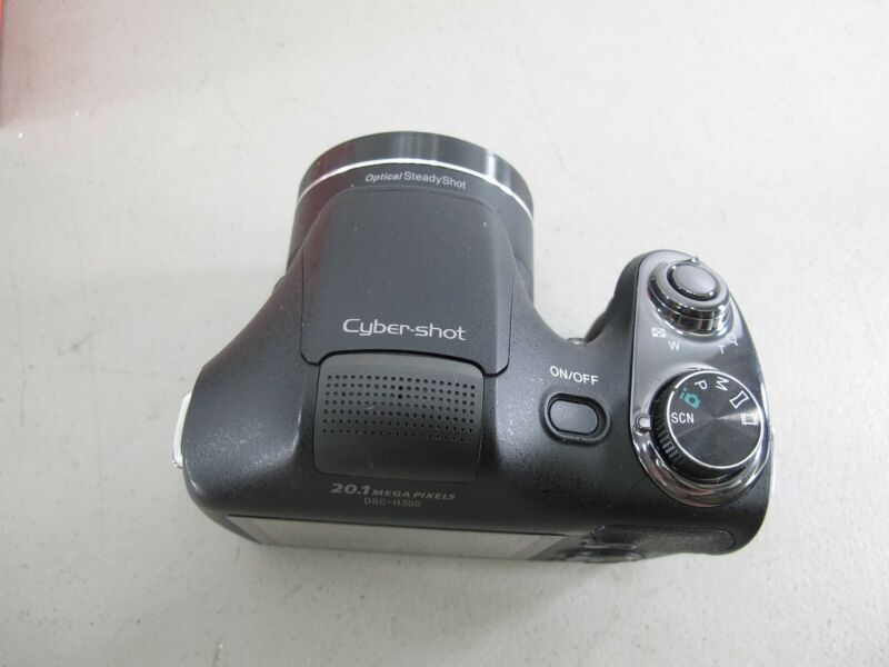 Sony Cyber-Shot DSC-H300 20.1 Megapixel 35X Zoom Digital Camera Black DSCH300/B - Zeereez