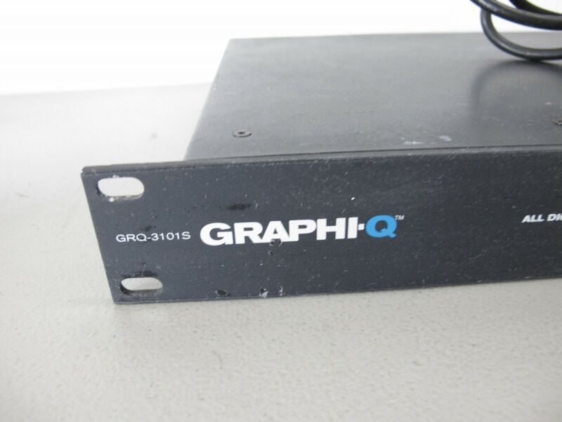 Sabine GRQ-3101S Adaptive Audio Graphi-Q All Digital EQ FBX Compressor Delay - Zeereez