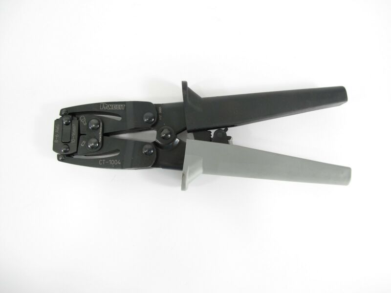 Panduit CT-1004 Wire Ferrule Crimping Tool 8 to 6 AWG 10-16mm Ratcheting - Zeereez