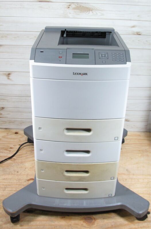 Lexmark T654dn Network Ready Business Laser Printer w/ 4 Trays 679K Page Count