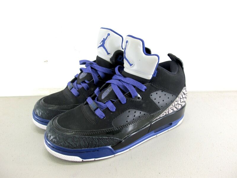 Nike Son of Mars Mid Basketball Shoes 580604-008 Size 4.5 Youth - Zeereez