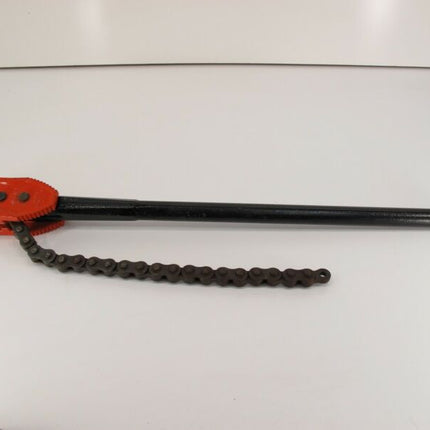 RIDGID 3229 Double-End Reversible Chain Tong 1/4-2 1/2 IN 13-73 MM Pipe Capacity - Zeereez
