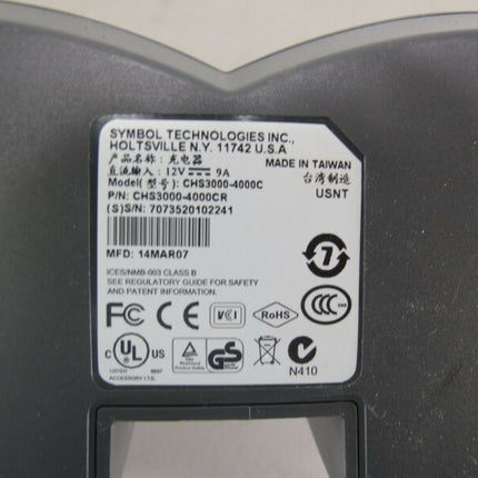 Symbol CHS3000-4000C Charging Caddy 4-Slot with Power Supply - Zeereez