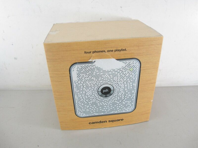Polk Audio Camden Square 4 Device Sharable Bluetooth Wireless Portable Speaker - Zeereez