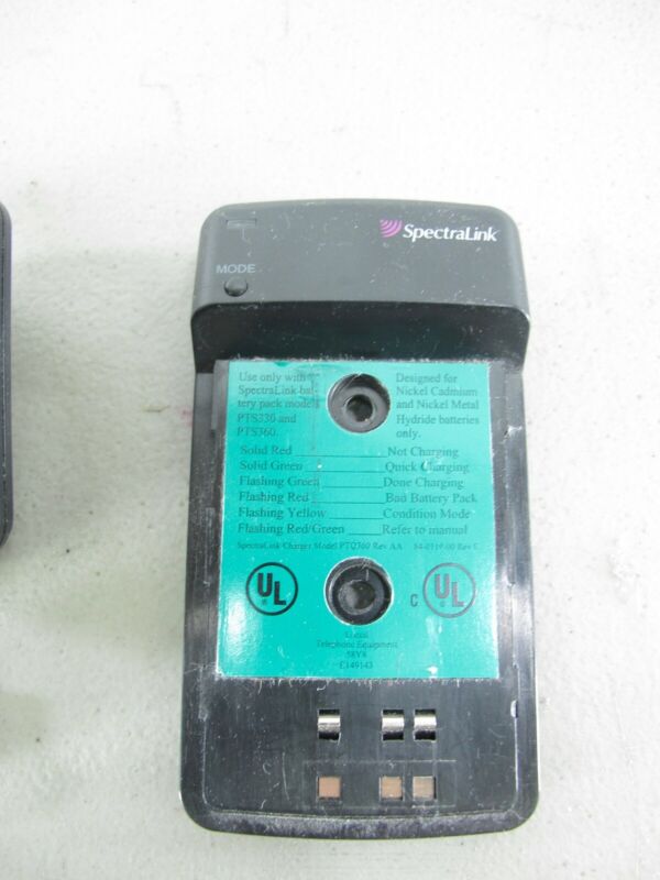 Spectralink PTQ360 Battery Pack Quick Charger (NiMH/NiCd) Battery Charger - Zeereez