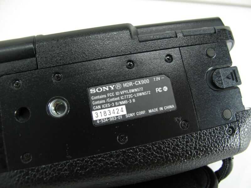 Sony HDR-CX900 20MP Full HD Handycam Camcorder Video Camera XAVC S AVCHD w/ Accessories - Zeereez