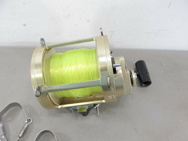 Rossetti Gladiator 12/0 130 lb Big Game Deep Sea Saltwater Fishing Reel - Zeereez