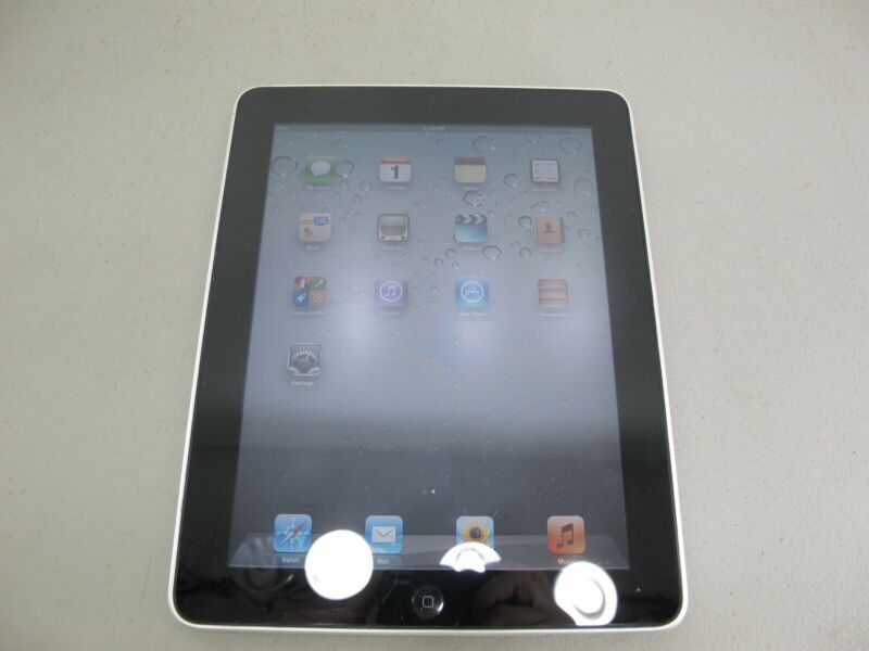 Apple iPad 1st Generation 16GB Wi-Fi 9.7" Tablet Computer A1219 - Zeereez
