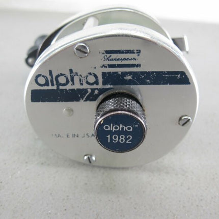 Vintage Shakespeare ALPHA 1982 Model CK Bait Casting Reel Made in USA - Zeereez