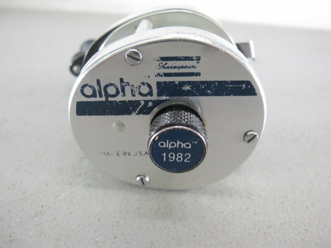 Vintage Shakespeare ALPHA 1982 Model CK Bait Casting Reel Made in USA - Zeereez