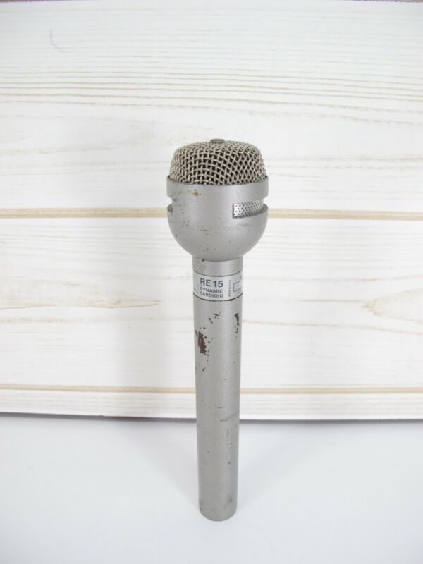 Electro Voice RE-15 Vintage Dynamic Cardioid Handheld Microphone - Zeereez