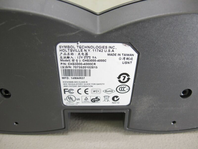 Symbol Motorola CHS3000-4000C Four-Slot Charge-Only Charging Cradle - Zeereez