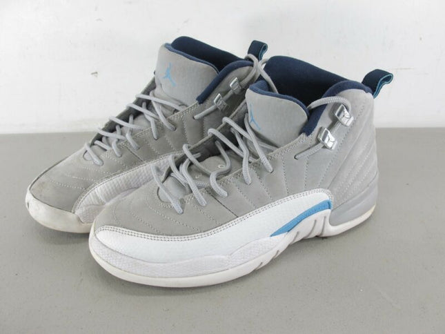 Nike Air Jordan XII 12 Retro GS UNC WOLF GREY BLUE 153265-007 Size 6.5Y - Zeereez