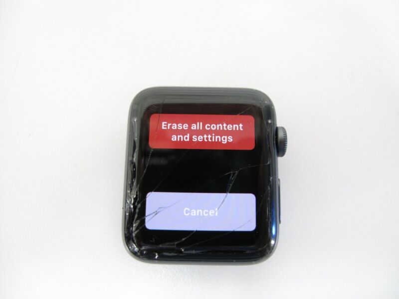 Apple Watch Series 3 42mm GPS + LTE Space Gray Aluminum Smart Watch  - Zeereez