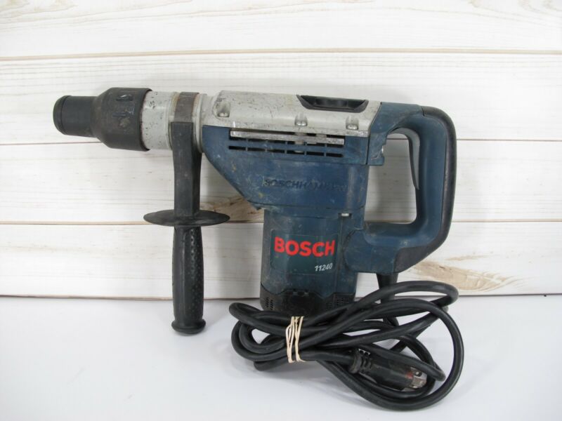 Bosch 11240 120V Corded Hammer Drill Rotary Demolition Tool  w/ Handle - Zeereez